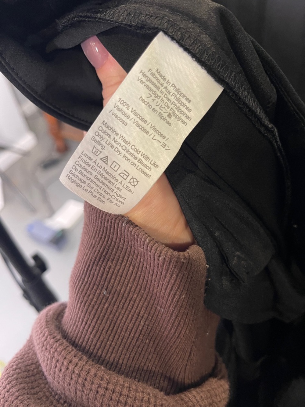 J. CREW WOMENS BLACK HIGH RISE CREPE TROUSER DRESS PANT 6 NEW WITH TAGS BK631 - Picture 5 of 7